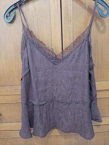 H&m 38 beden askılı bluz