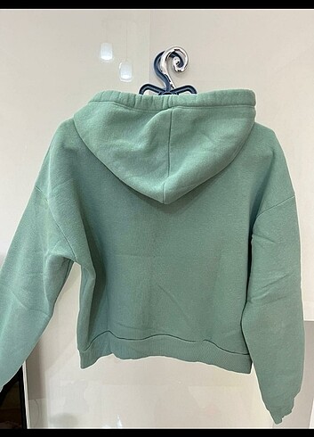 m Beden turkuaz Renk Koton marka Kapşonlu sweatshirt