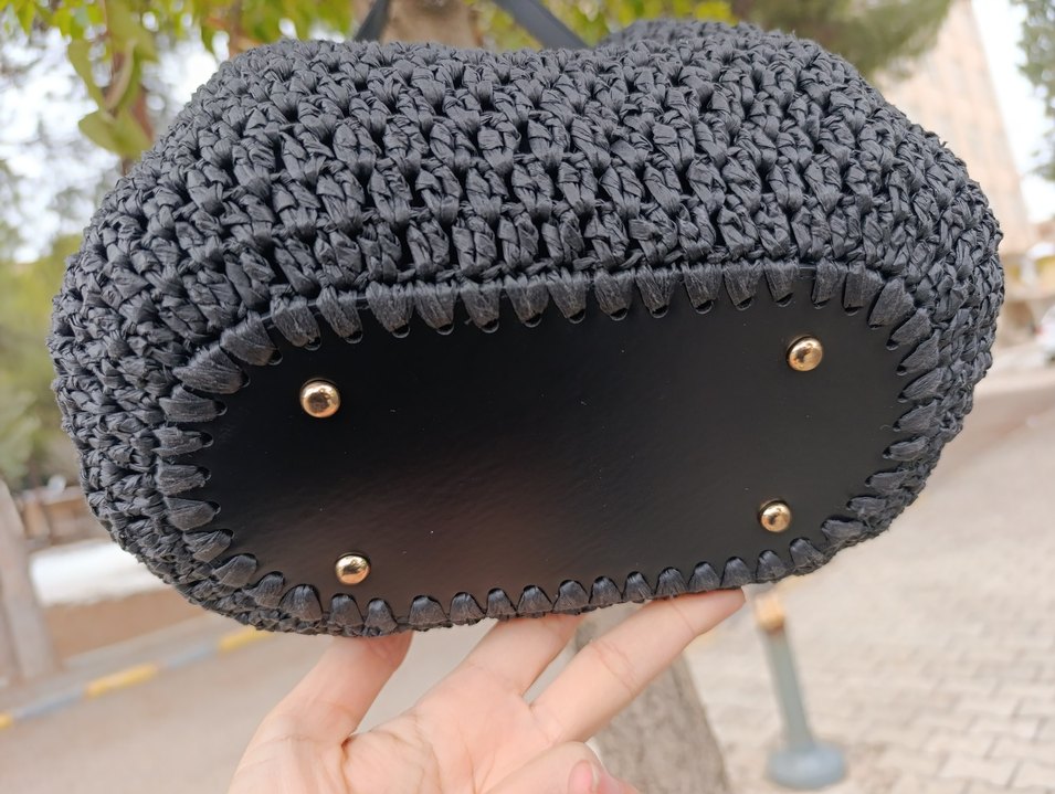 Rafya çanta - Görsel 3