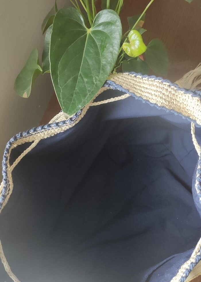 Kağıt ip torba çanta - Görsel 2