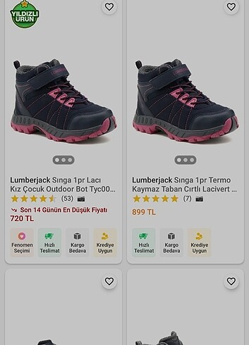 Lumberjack Lumberjack Erkek Çocuk Spor Yarım Bot