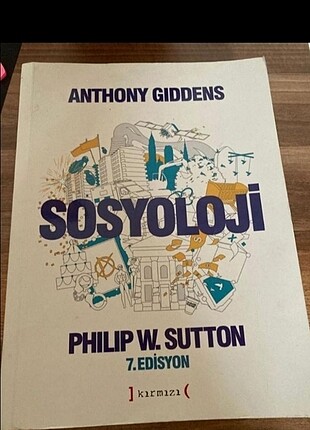 sosyoloji kitabı