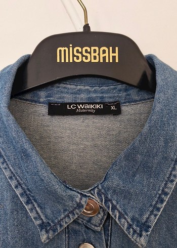 Kadın Midi Denim Ceket - Görsel 2