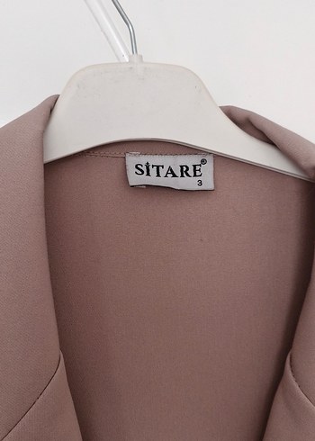 Bej Uzun Kadın ceket - Görsel 3