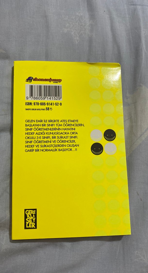 Suikast Sınıfı 1. Cilt - Manga - Görsel 2