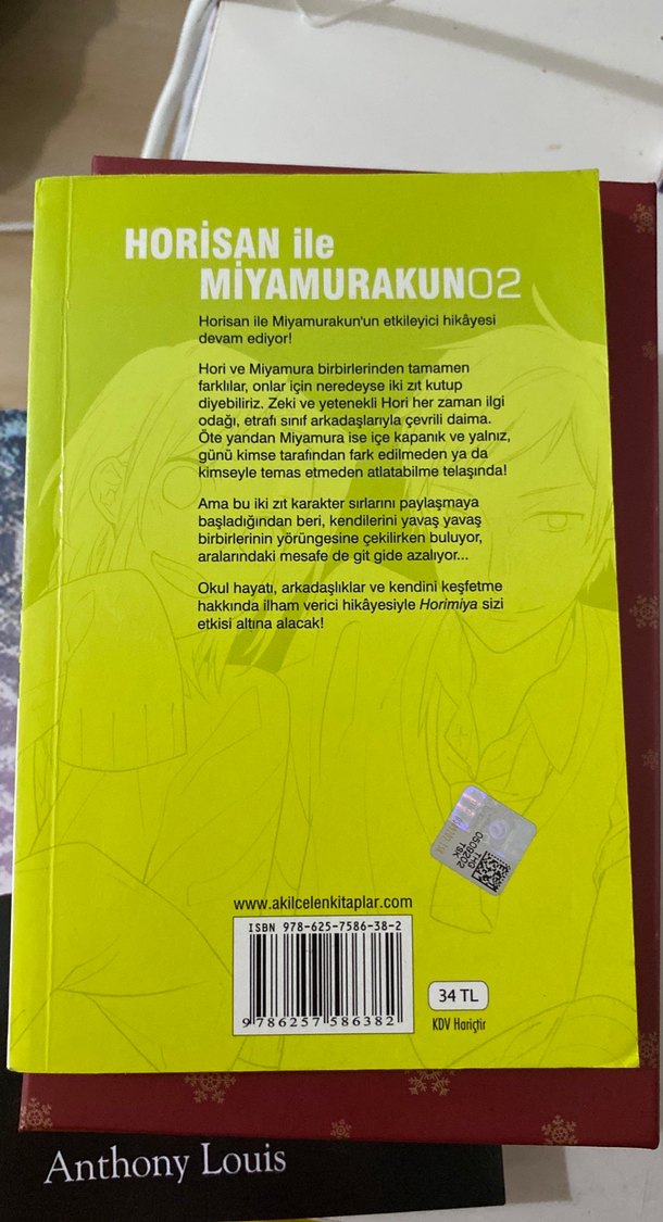 Horimiya cilt 2 - Manga - Görsel 2