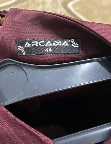 44 Beden bordo Renk Elbise