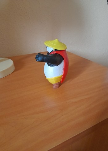 Sarı Şapkalı Renkli Panda Aksiyon Figürü - Görsel 2