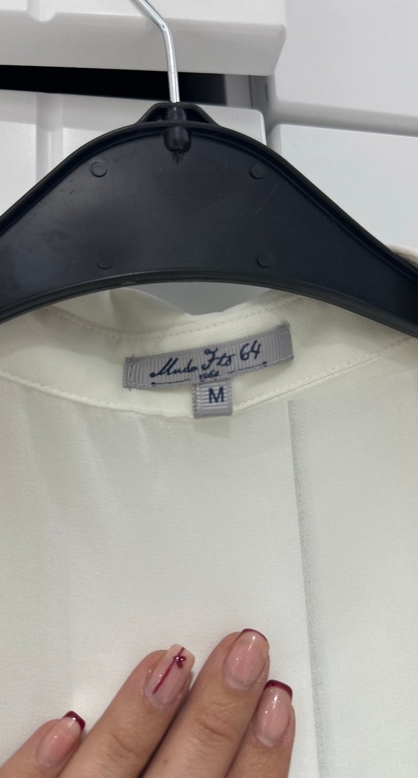 Mudo şifon Yeşil Şeritli Salaş Kadın Gömlek - Görsel 2