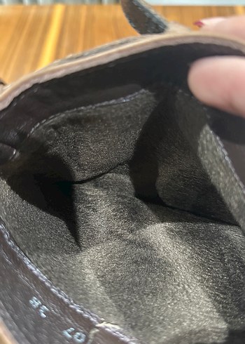 Araköy Kahverengi Deri TokalıKadın Çizme - Görsel 5