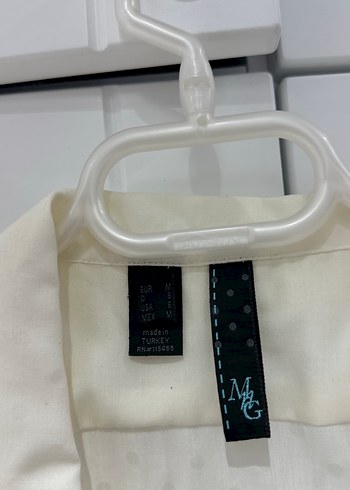 MangoBeyaz Kemerli Halter Yaka Kolsuz Bluz - Görsel 2