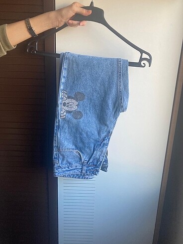 32 Beden mavi Renk Pantolon