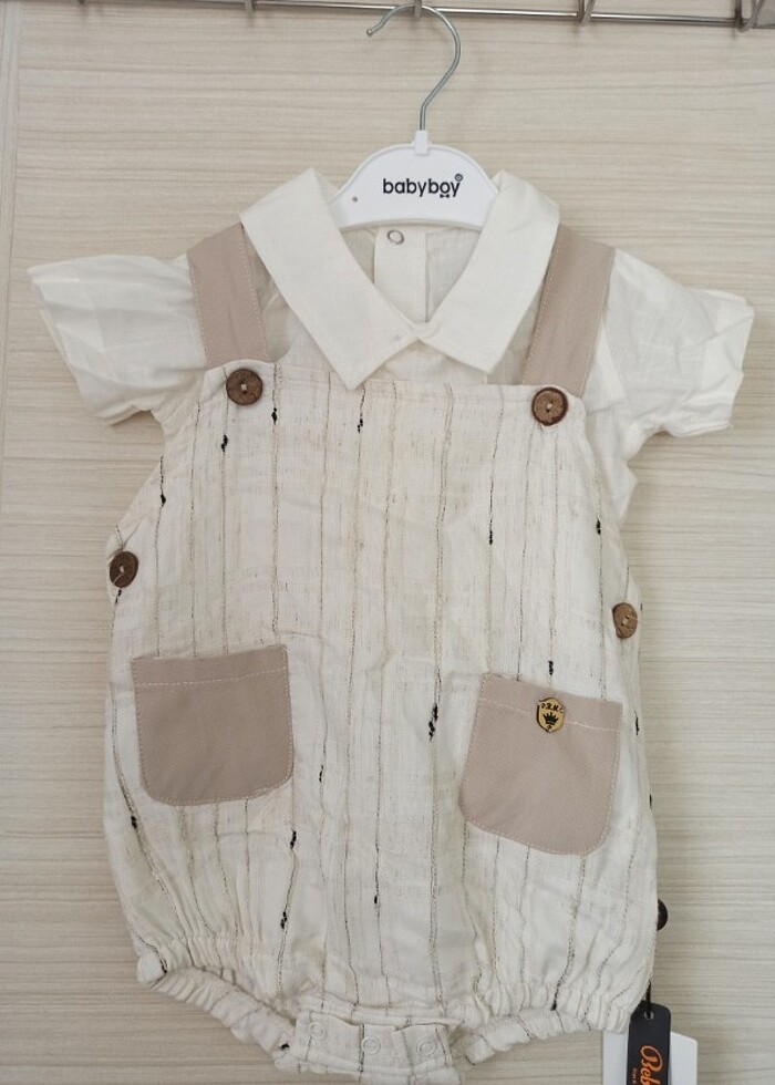 Erkek bebek tulumu  - Görsel 3