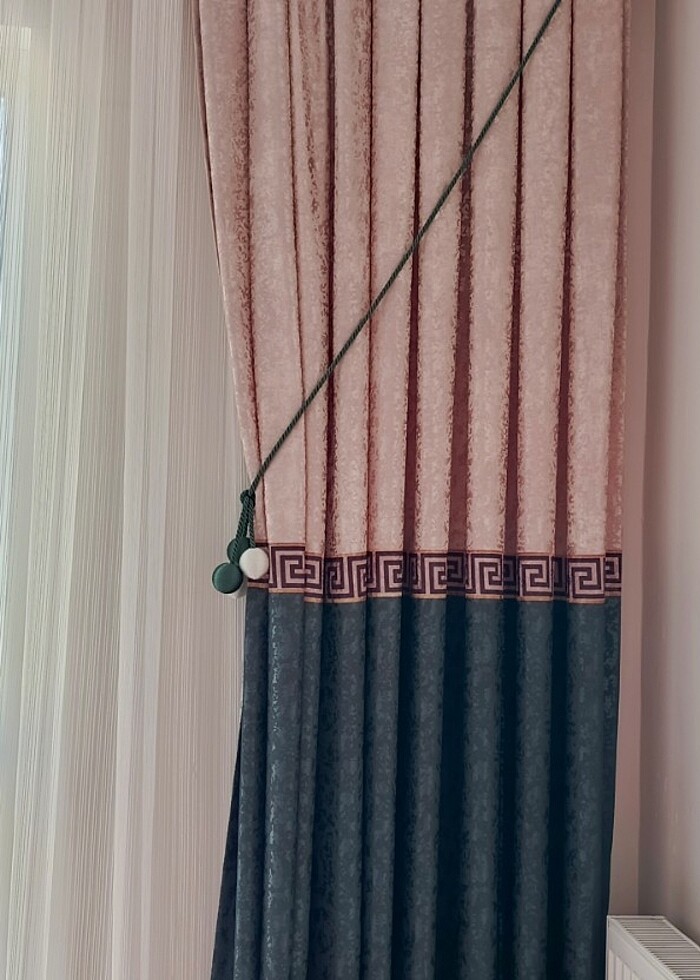 İki adet Fon perde - Görsel 2