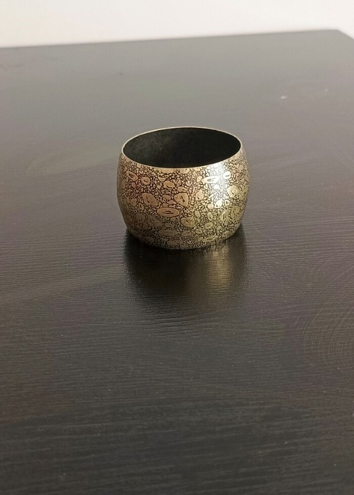 Kalın ,desenli ve şık metal bilezik - Görsel 2