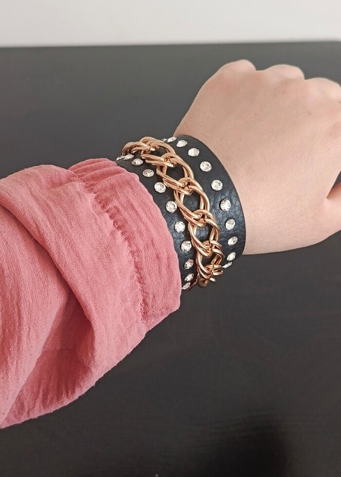 Deri bileklik - Görsel 2