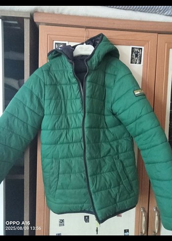 LC Waikiki Erkek Çocuk Lacivert Fermuarlı Mont