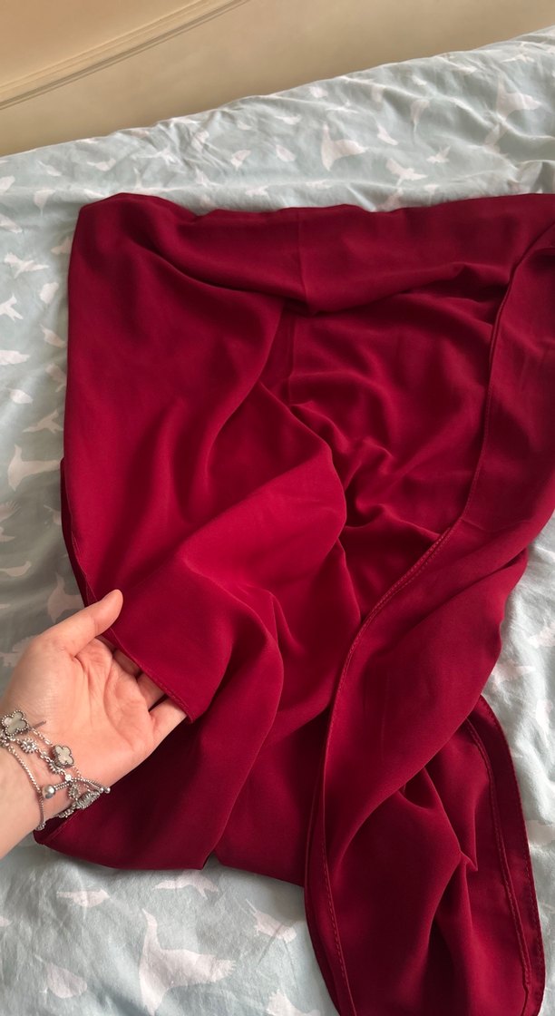 Bordo Şal - Görsel 3