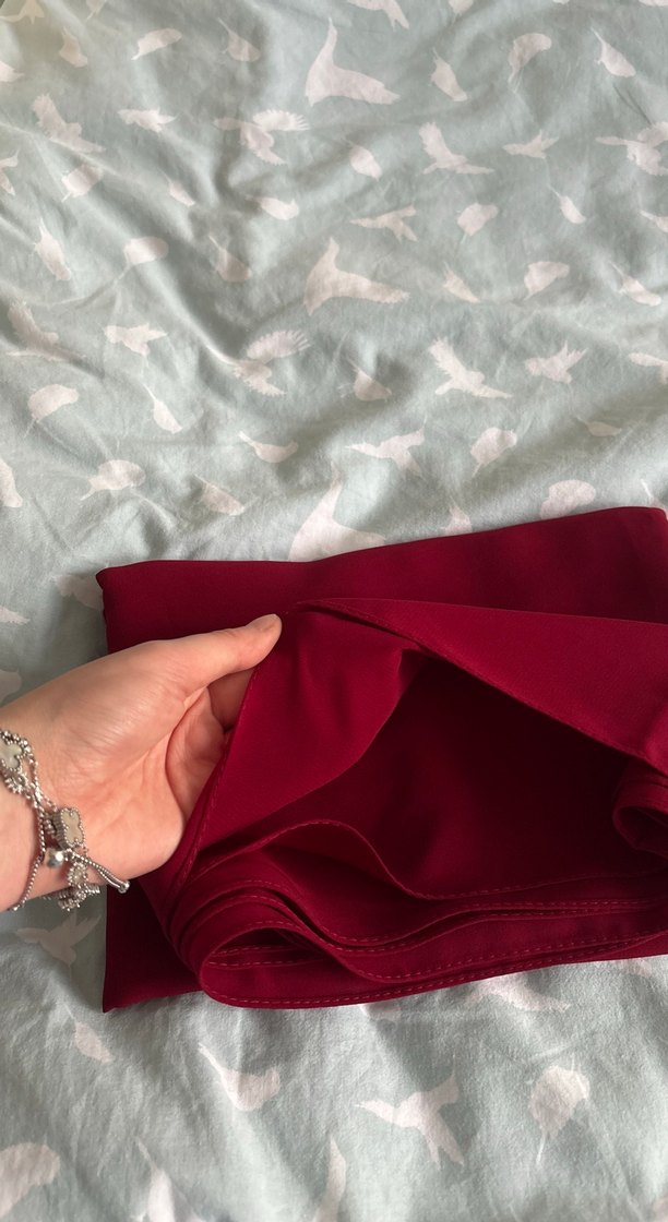 Bordo Şal - Görsel 2