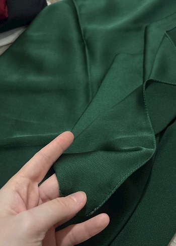 Yeşil Janjan Şal - Görsel 3