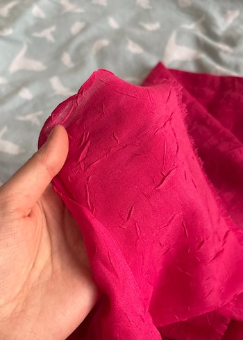 Pembe Şal Pamuklu - Görsel 2