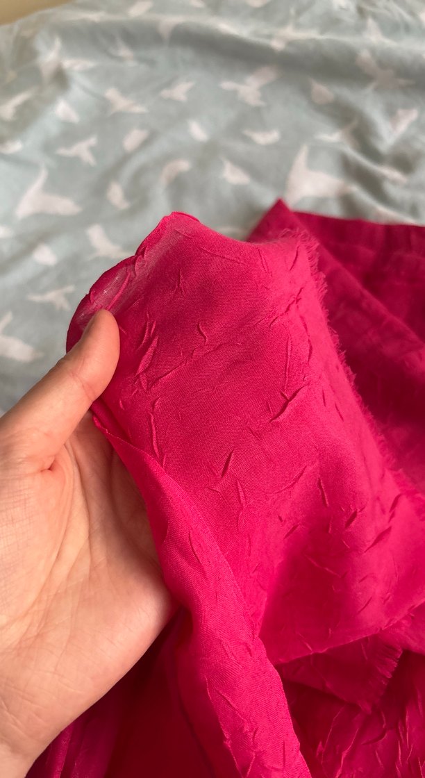 Pembe Şal Pamuklu - Görsel 2