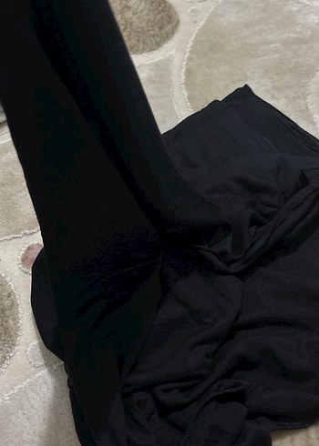 Siyah Penye Şal - Görsel 3