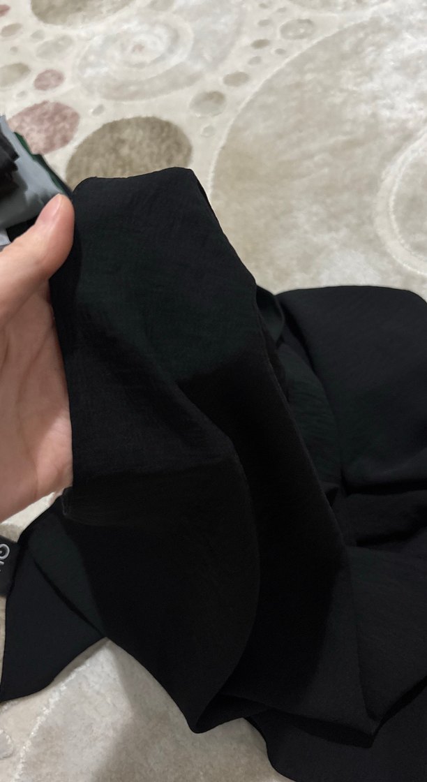 Siyah Şal Bürümcük - Görsel 2