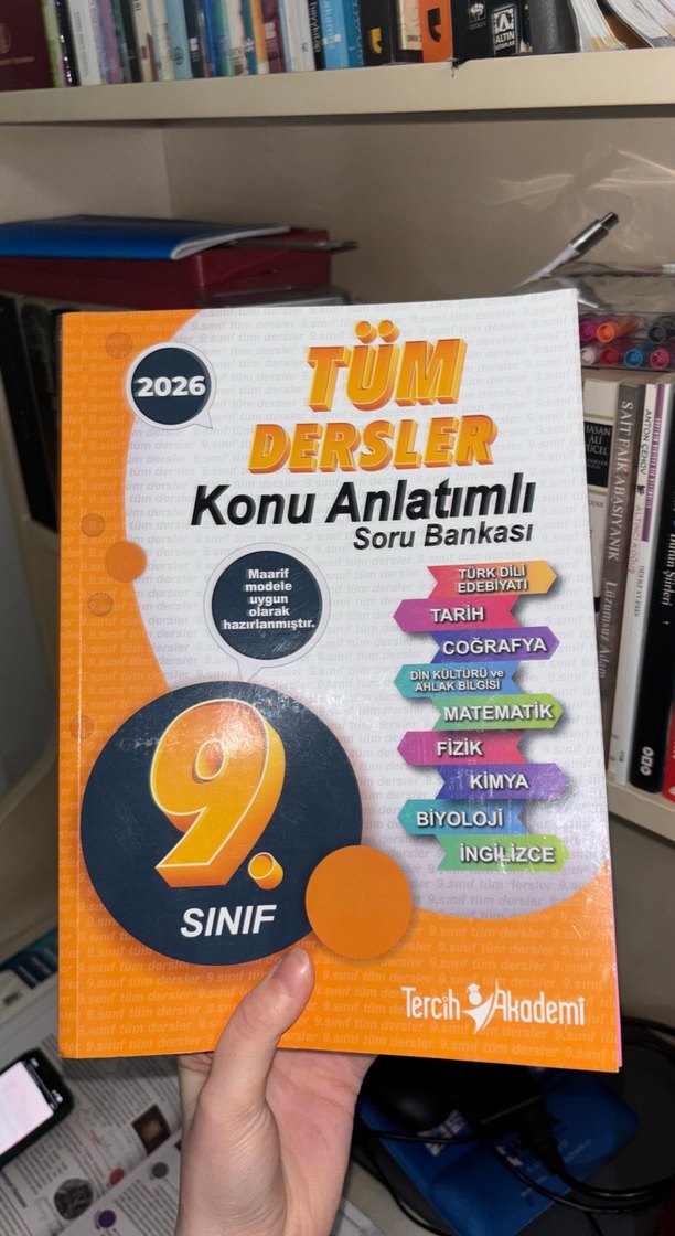 9. Sınıf Tüm Dersler Konu Anlatımlı Soru Bankası - Görsel 3