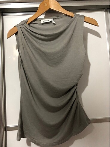 Zara dökümlü bluz