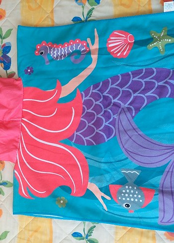 Renkli Baskılı Çocuk Havlusu - Görsel 4