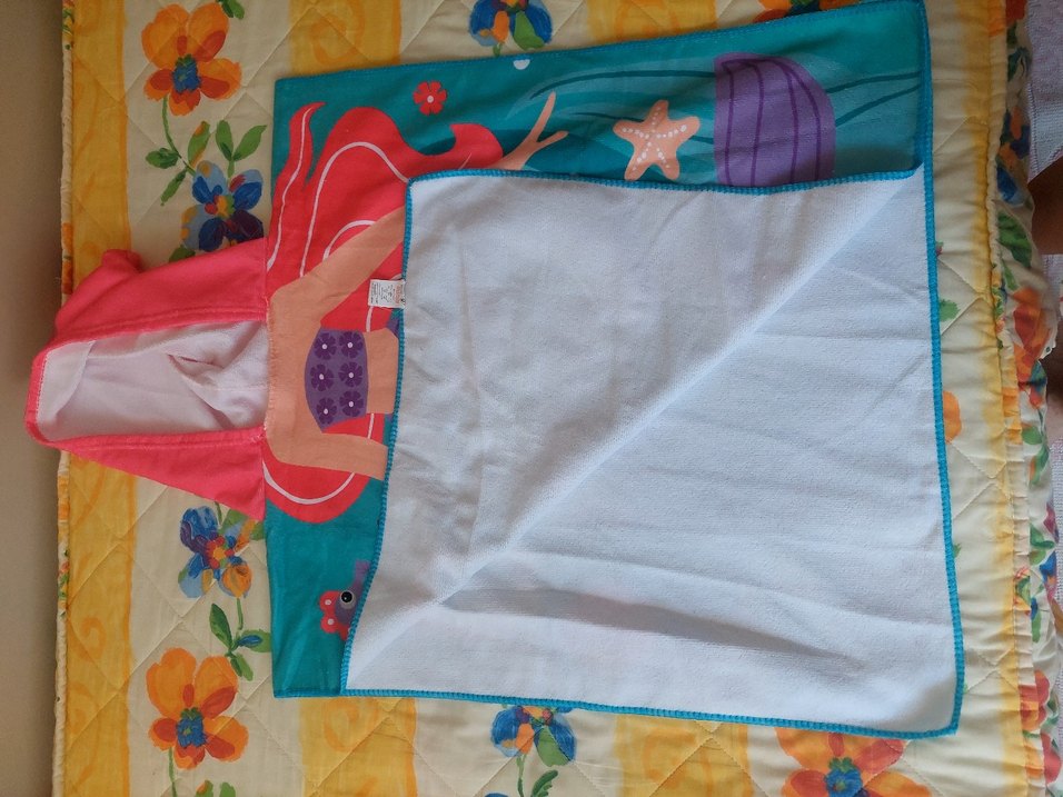 Renkli Baskılı Çocuk Havlusu - Görsel 3