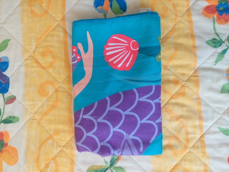 Renkli Baskılı Çocuk Havlusu - Görsel 5