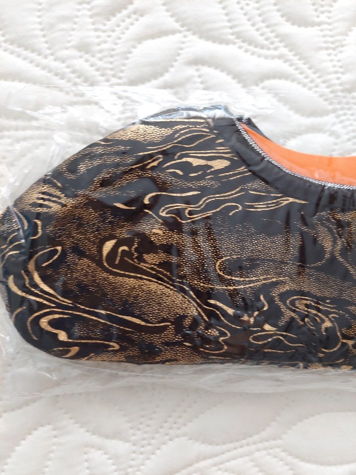 Yılan Desenli Kahverengi Fırın Eldiveni - Görsel 3