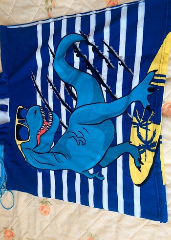 Cocuk havlu bornoz - Görsel 7