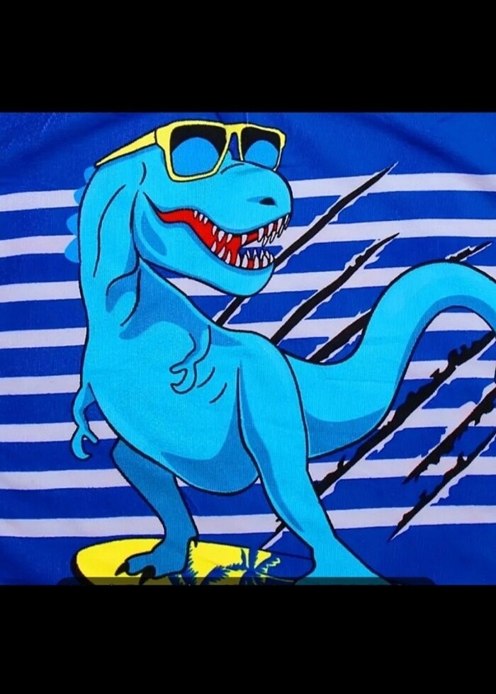 Cocuk havlu bornoz - Görsel 4