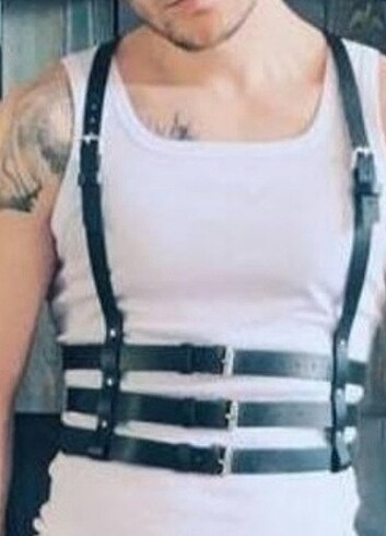 ERKEK DERİ HARNESS