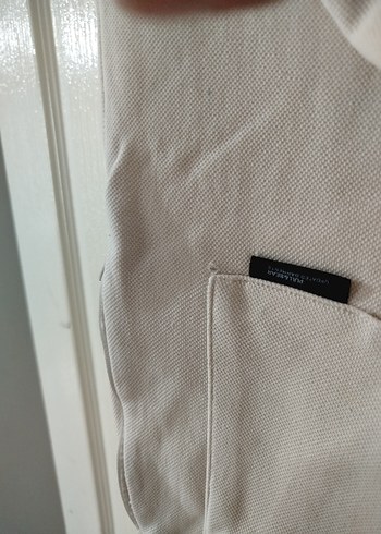 Pull and Bear Fermuarlı Beyaz Hamile Eşofman Altı