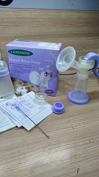 LANSINOH göğüs pompası