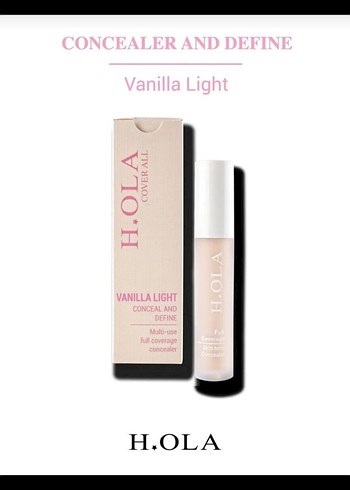 H.OLA Vanilla Light Kapatıcı ve Aydınlatıcı