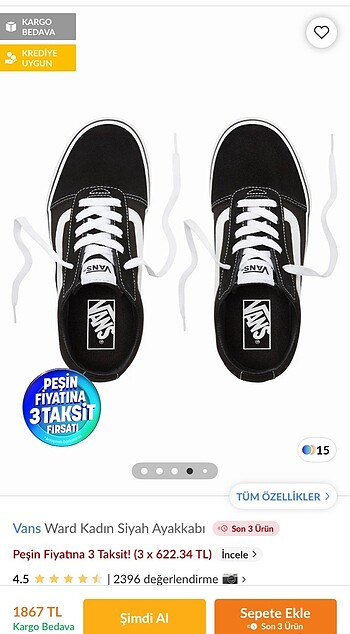 Vans Ward Kadın - Görsel 5