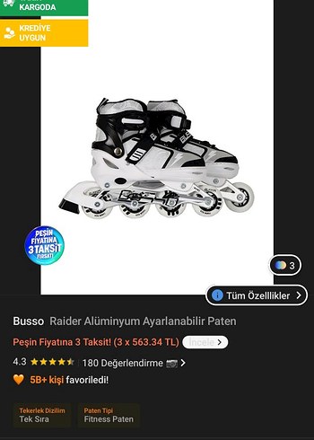 Decathlon Beyaz Bağcıklı Erkek Spor Paten