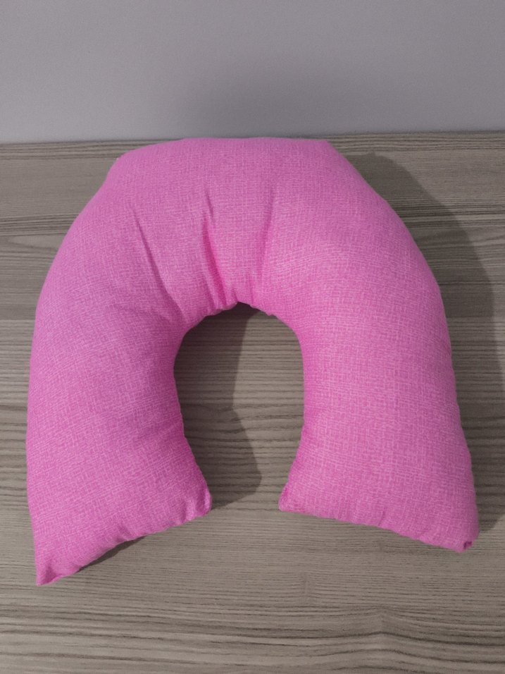 Pembe seyahat boyun Yastığı - Görsel 2