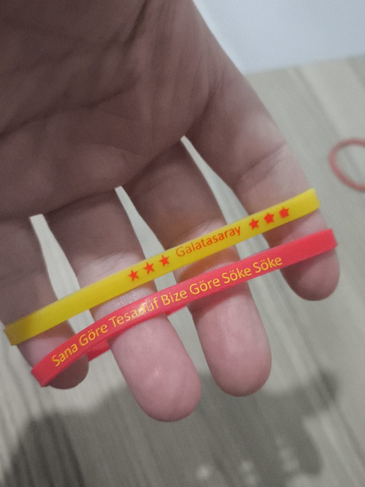 lastikli Galatasaray bileklikler - Görsel 2