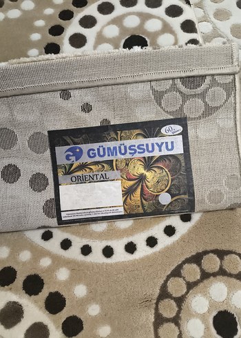 Gümüşsuyu marka Kahverengi Desenli Modern Halı - Görsel 2