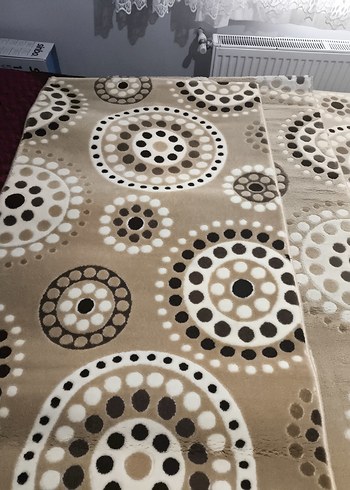 Gümüşsuyu marka Kahverengi Desenli Modern Halı - Görsel 3