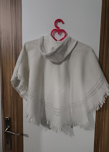 6-7 yaş kız çocuk panço  - Görsel 2