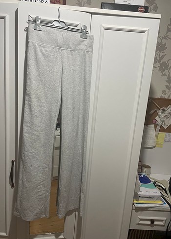 Bershka bershka Gri Kadın Rahat Kesim ispanyol tayt