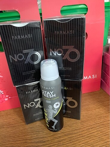 N70 parfüm deodrant hediyeli