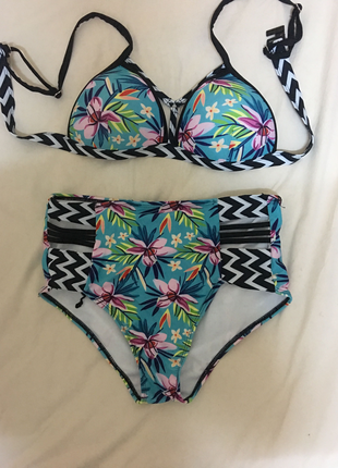 Yüksek bel bikini